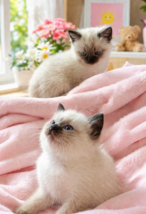 Котенок сиамский