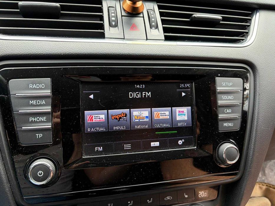 Radio CD original MIB1 Skoda Octavia 3 Media Ecran