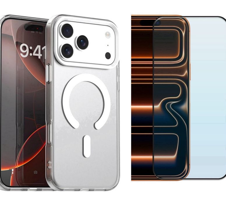 Iphone 17 AIR PRO MAX Husa Pro Shell Clara+ Folie Sticla Esd Clara