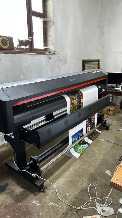 Широкоформатный принтер. Станок для изготовления рам