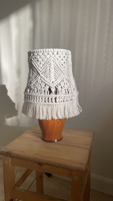 Лампа макраме Handmade