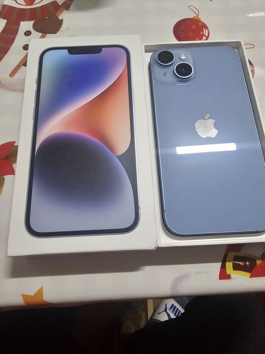 Iphone 14 blue 128gb impecabil