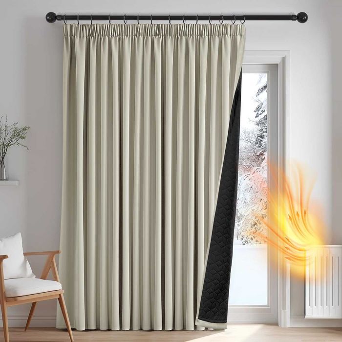 Блекаут завеси Deconovo 300x245 см – Термоизолиращи