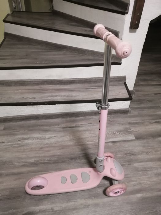 Тротинетка розова