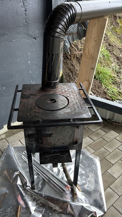 Soba de fier pentru ceaun