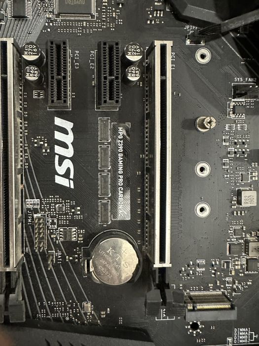 Z390 msi carbon i7 8700k