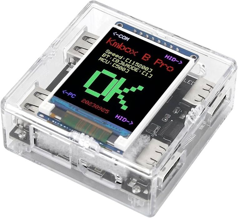 KmBox B+ / Хардуерен контролер за клавиатура и мишка (2-PC / Macros)