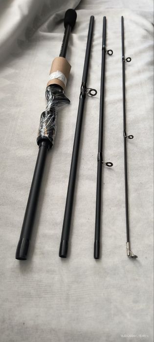 Ултралайт топ преносима карбонова въдица 180 см.