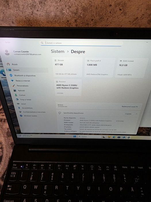 Lenovo Thinkbook E15 impecabil