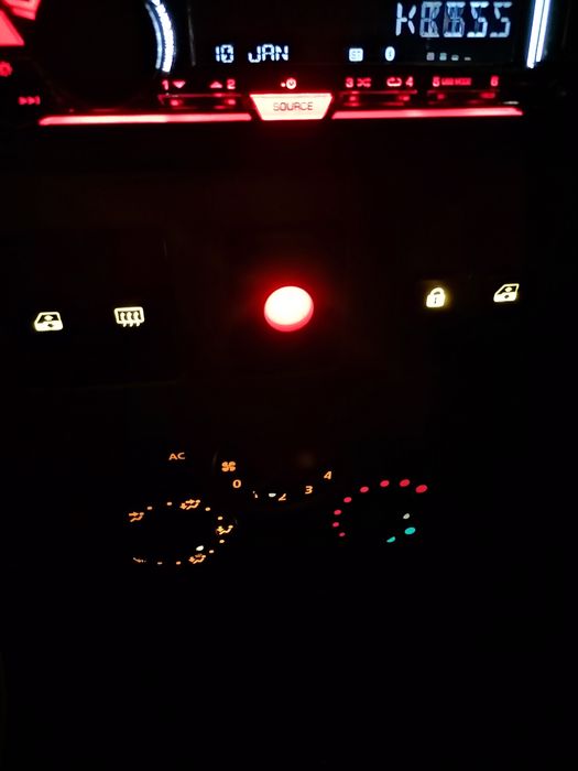 Led lumini bord/butoane Logan Renault