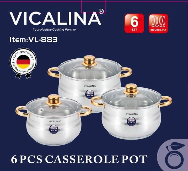 Кастрюля, Набор кастрюля, VICALINA