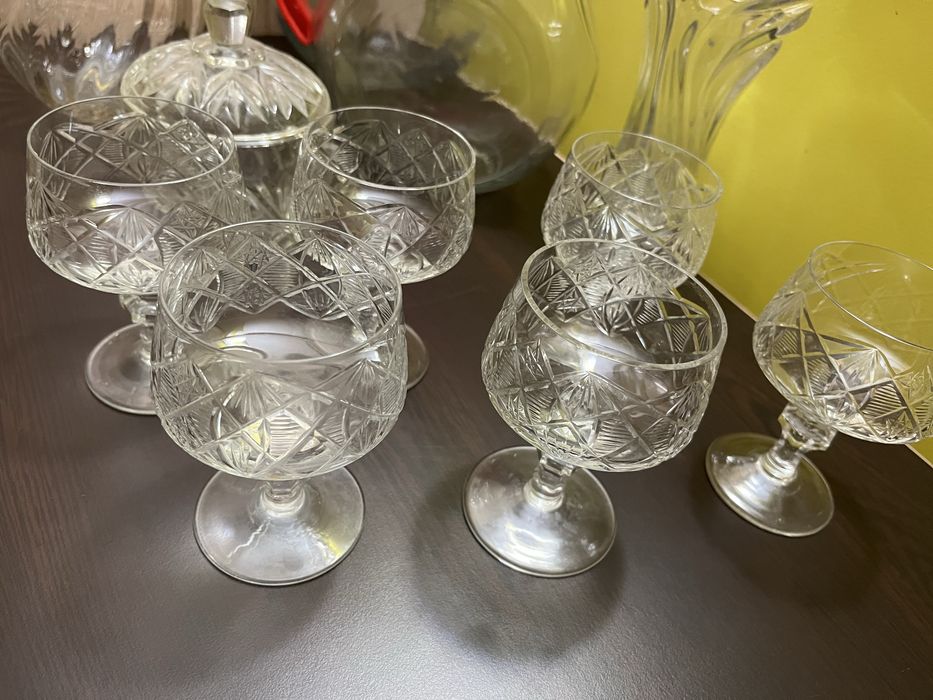 Стъклени гарафи за ракия