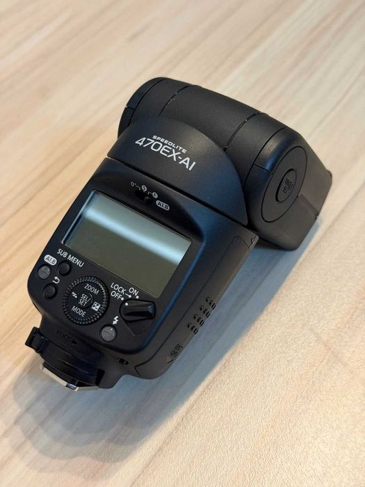 Canon Speedlite 470EX-AI – автоматичен bounce flash