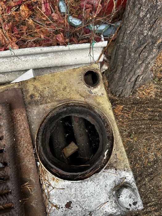 Печь котел  (б/у)