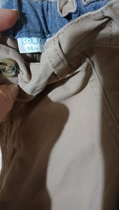 Pantaloni 98-104
6 buc tricouri +4 perechi blugi.(+cadou)
Toate sunt in stare impecabila, fara defecte. 
100 lei!
Trimit prin olx,  easybox sau posta!
