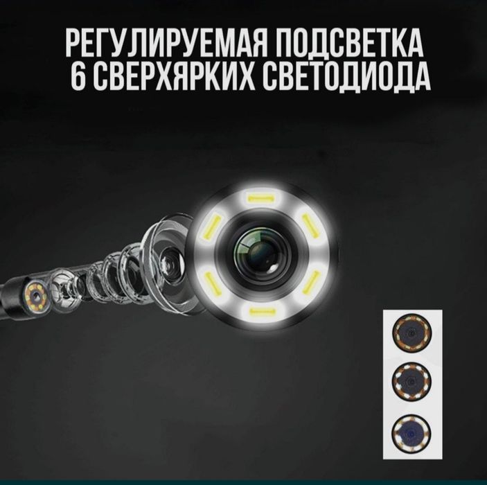 Эндоскоп бороскоп камера