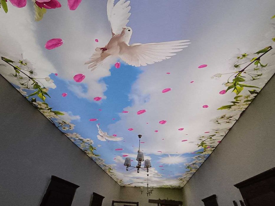 Натяжной МДФ потолок хизмати natyajnoy potolok xizmati uyutt.uz