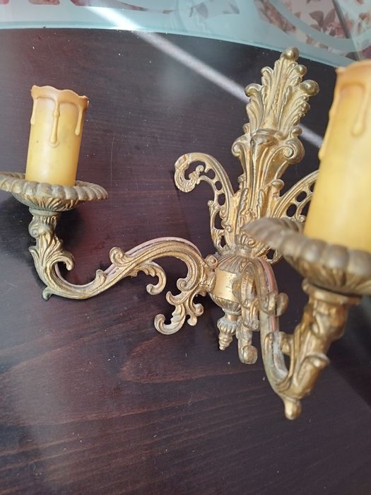 Бронзов двоен аплик