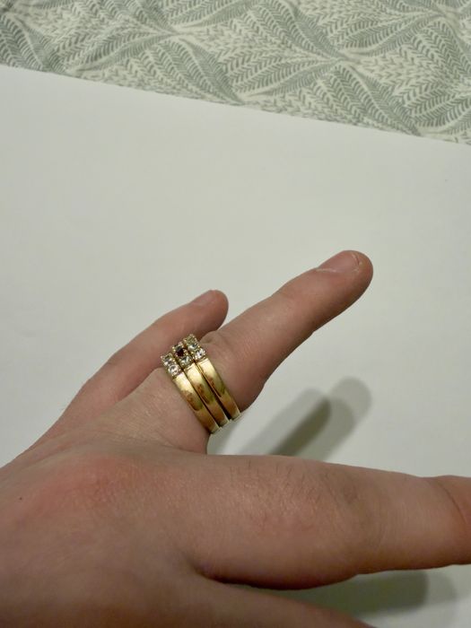 Vand inele aur nou 18k cu un gramaj total 9.10 grame