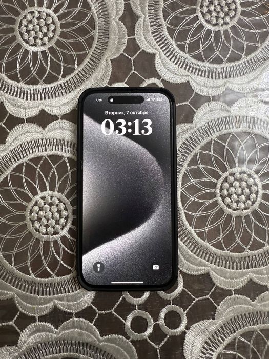 iPhone 15 Матовый Чёрный 128гб