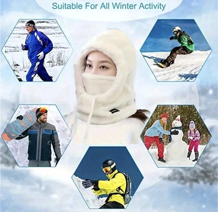 Дамски зимни плюшени шапки