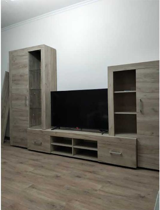 Джерси Гостинная дуб крафт серый