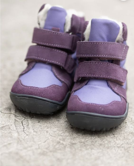 Ghete Barefoot impermeabile îmblănite, marime 22 - BLifestyle Lila