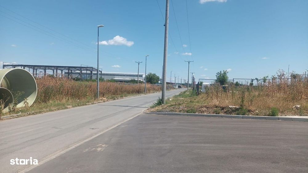 Teren Intravilan Buftea langa Autostrada A0 - ideal hale industriale