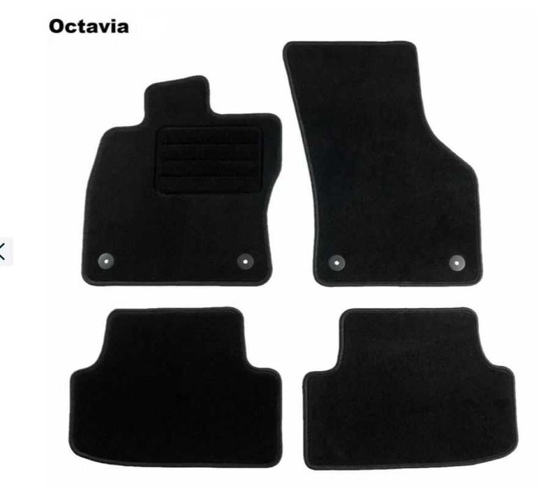 Стелки за купе (мокетни) и багажник на Шкода Октавия Skoda Octavia