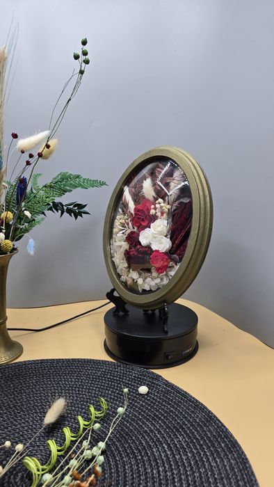 Tablou oval handmade