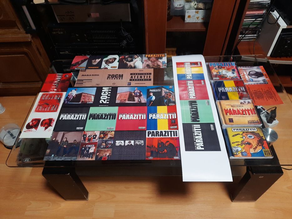 Paraziții hip hop românesc cd-uri audio