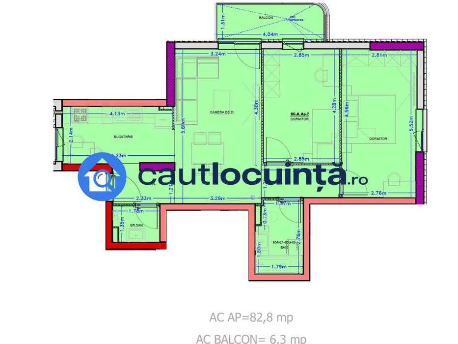 Apartament 3 Camere | Complex Nou | Loc De Joacă