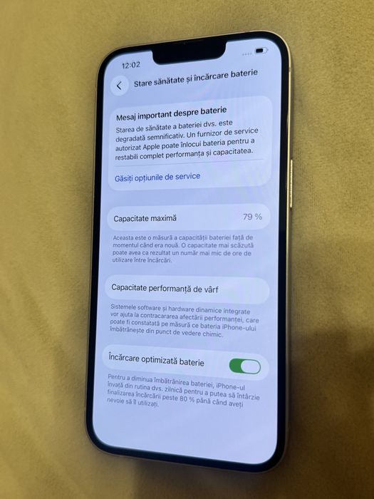 iPhone 13 alb 128GB