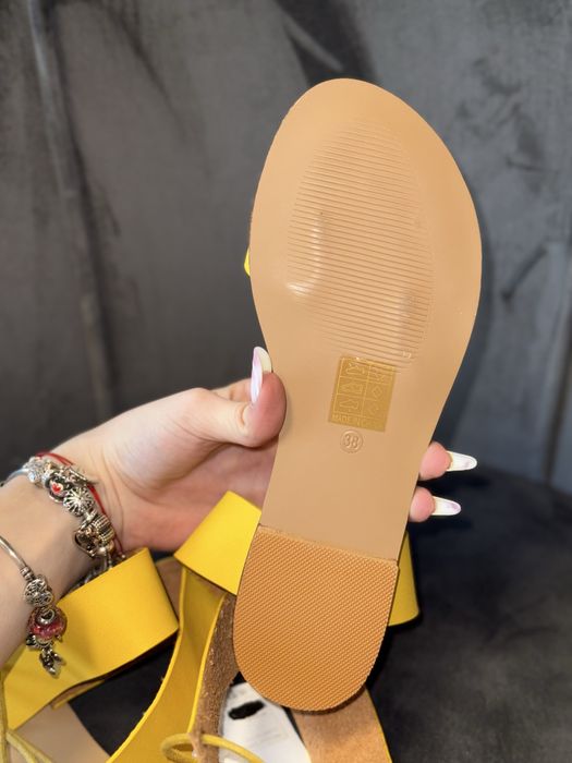 Sandale piele eco 38 noi cu eticheta