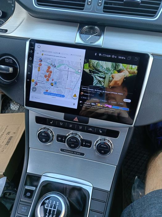 Продавам Андроид 14,8 гб рам 128 ром 8 ядрена медия за пасат 6 ,7, ЦЦ