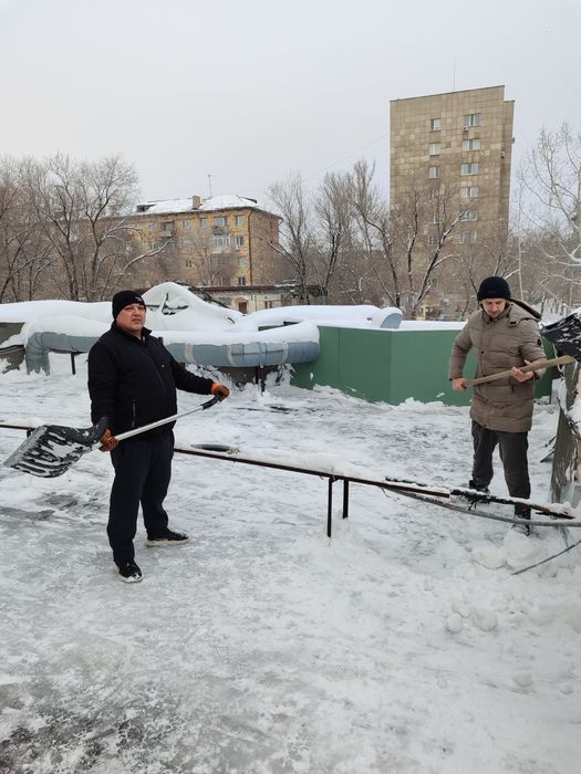 Чистка снега/уборка снега/чистка крыш