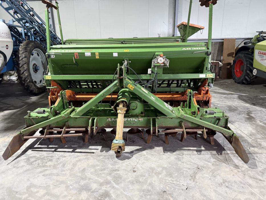 Cuplu 4m freza rotativa + Semanatoare discuri Amazone  3m