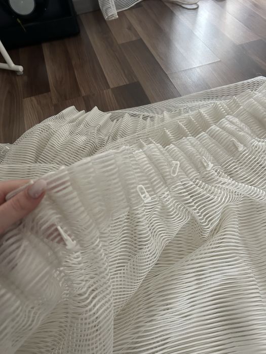 set de 3 perdele transparente NobilaCasa
