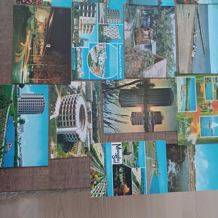 Lot 78 carti postale anii 60-70, Litoralul Marii Negre, necirculate