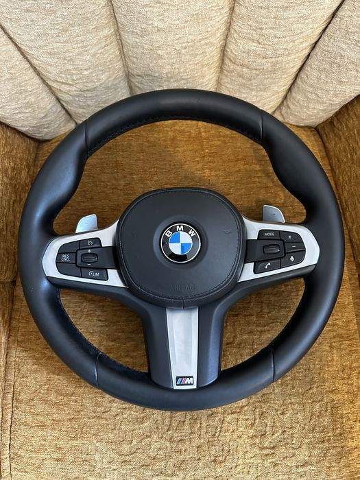Volan + Airbag BMW Seria 5 6 7 8 X5 X6 X7, M / Padele