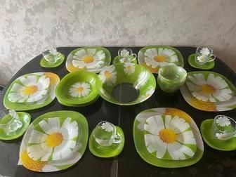 "Luminarc Ромашка 39 предметов" посуда