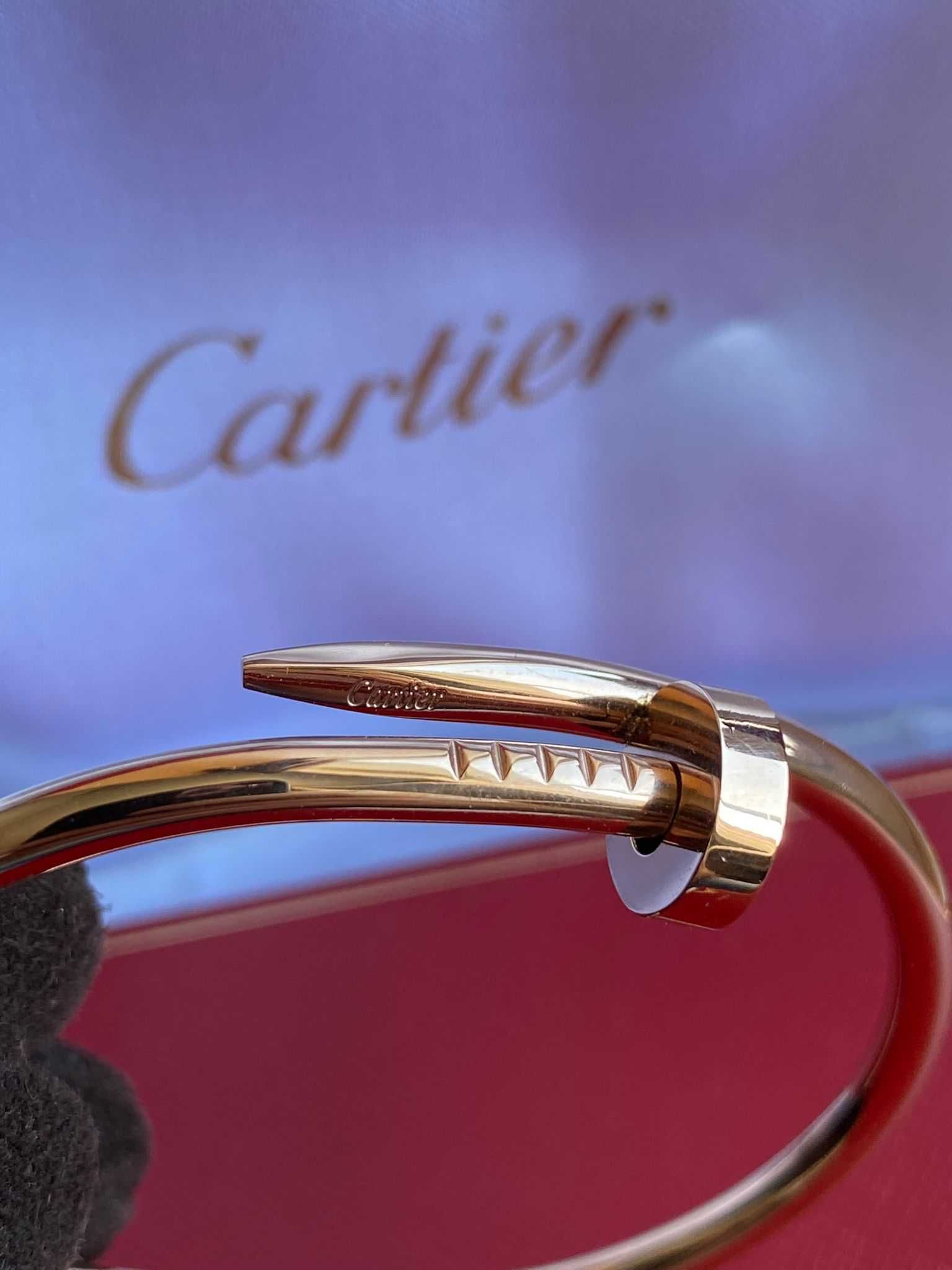 Cartier rose gold juste 2024 un clou