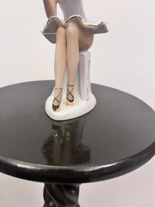 Balerina bibelou portelan Germania Fasold & Stauch bibelouri statueta