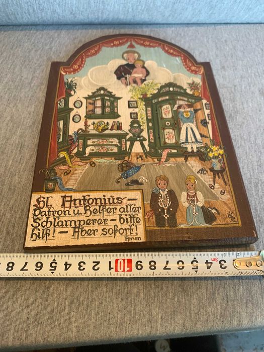 картина Свети Антоний - Покровител и помощник на всички разсеяни