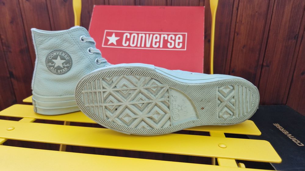 Bascheți CONVERSE piele naturala