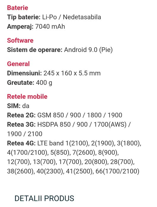 Vand tableta Samsung tab S5e+husa cu tastatura Bluetooth