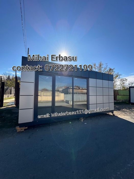 Vand container modular tip birou placat cu alubond