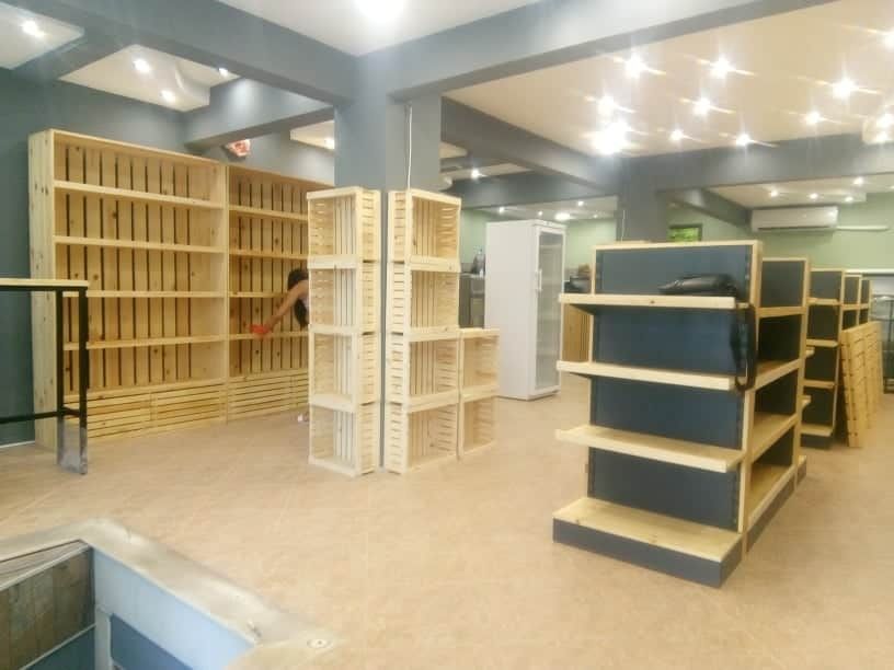 Стелаж, модулен тип