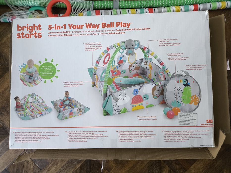 Бебешка активна гимнастика 5 в 1 Bright Starts