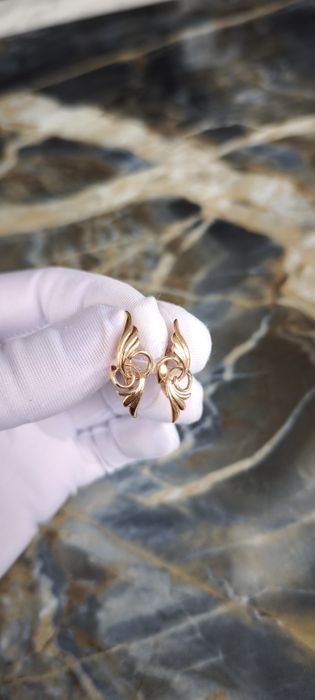 Продам золотые серьги 585  СССР